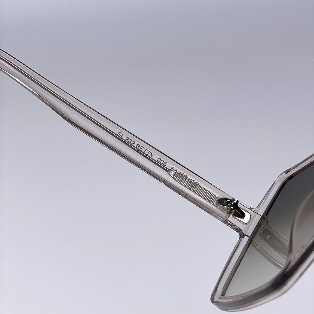 NEW Saint Laurent SL232 BETTY 005 Nude Beige Gradient Sunglasses - Picture 11 of 15